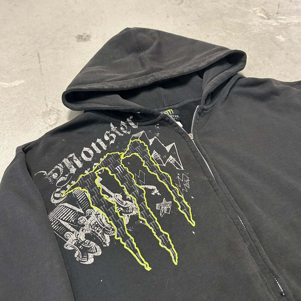 Monster Energy Graphic Full Zip Hoodie